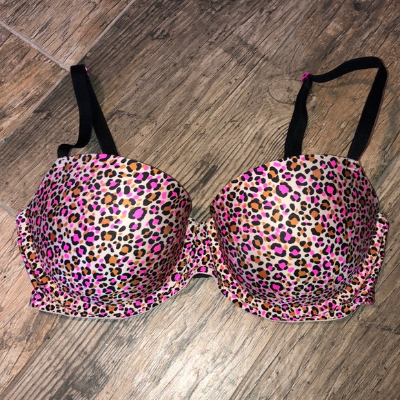 Victoria's Secret Other - Victoria secret pink Leopard padded balconet bra